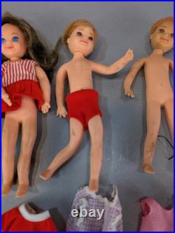 Vintage Mattel Barbie Sister Tutti & Todd Doll Lot Clothes