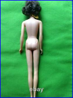 Vintage Mattel Barbie TNT Francie # 1170 Brunette Short Flip Curly Hair Doll