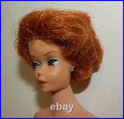 Vintage Mattel Barbie Titian Red Bubble Cut Hair Doll Japan