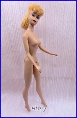Vintage Mattel Blonde Ponytail #5 Barbie Restored Lips/ Brows, Please read