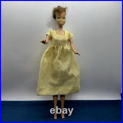 Vintage Mattel Midge Doll Barbie Strawberry blond Hair Freckles 1958 Japan