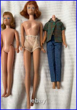 Vintage Mattel Midge Doll lot of 3 dolls Vtg Barbie Vintage Mattel Midge Doll lot of 3 dolls Vtg Barbie