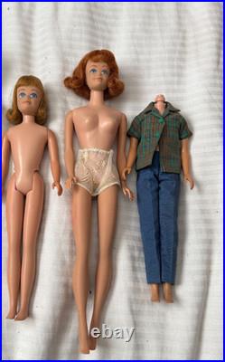 Vintage Mattel Midge Doll lot of 3 dolls Vtg Barbie