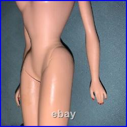 Vintage Mint #3 Barbie TM Heavy Doll Body Mold Marks Near Hips Nice Even Color