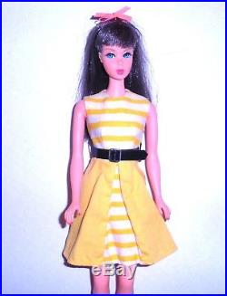 Vintage Mod 1967 Chocolate Bon Bon Twist N Turn TNT Barbie 1160 Japan Mint