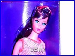 Vintage Mod 1967 Eggplant Redhead Twist N Turn TNT Barbie 1160 Japan MIB Mint