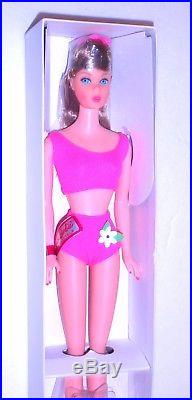 Vintage Mod 1967 Lt. Brunette Standard Barbie 1190 TNT Era NRFB Japan Mint