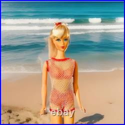 Vintage Mod 1967 Platinum Blonde Twist N Turn TNT Barbie Doll Model 1160 Japan Vintage Mod 1967 Platinum Blonde Twist N Turn TNT Barbie Doll Model 1160 Japan