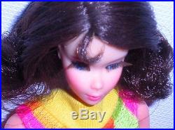 Vintage Mod 1969 Brunette Marlo Thomas Flip Twist N Turn TNT Barbie 1160 Japan