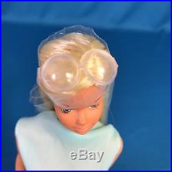 Vintage Mod 1971 Platinum Blonde Malibu Barbie Japan TNT Era Mint HEAD CELLO