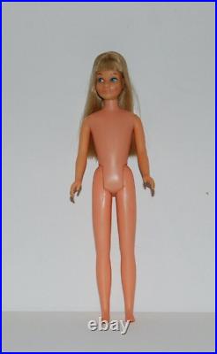 Vintage Mod Blonde Pink Skin Bend Leg Skipper Doll Original Ss Htf