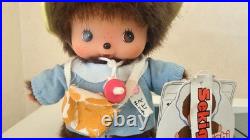 Vintage Monchhichi Baby Doll 1990s Japan Sekiguchi Plush Toy Kindergarten Kid