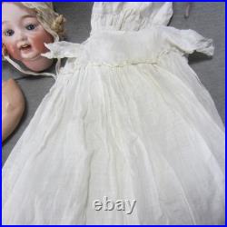 Vintage Morimura Japan Bisque Head Baby Doll Comp Body RESTRING 16 Sleep Eyes