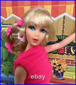 Vintage Mute 1115 Talking Barbie Doll With Original Outfit STUNNING Blonde C70