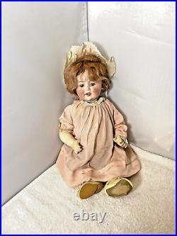 Vintage Nippon Composition Girl Doll 18 Tall