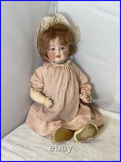 Vintage Nippon Composition Girl Doll 18 Tall