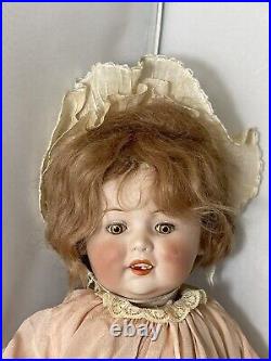 Vintage Nippon Composition Girl Doll 18 Tall