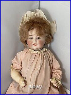 Vintage Nippon Composition Girl Doll 18 Tall