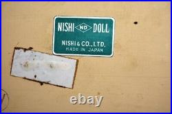 Vintage Nishi Geisha Doll handmade japanese japan