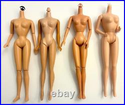 Vintage Nude Barbies and Barbie family members Lot from the 1960s and 1970s