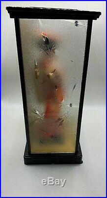 Vintage ORIENTAL JAPANESE GEISHA DOLL with GLASS CASE 13 TALL