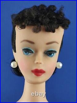 Vintage Ooak #4 Raven Black Haired Ponytail Barbie