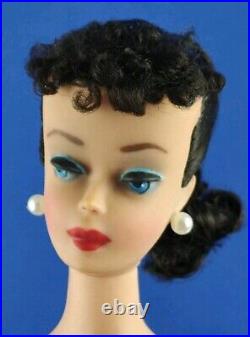 Vintage Ooak #4 Raven Black Haired Ponytail Barbie