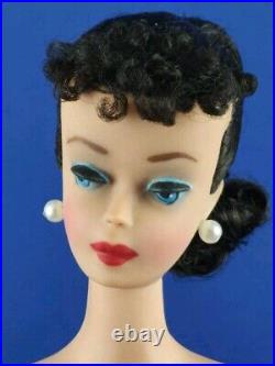 Vintage Ooak #4 Raven Black Haired Ponytail Barbie