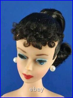 Vintage Ooak #4 Raven Black Haired Ponytail Barbie