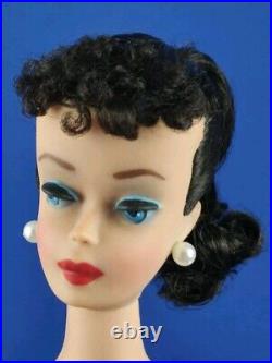 Vintage Ooak #4 Raven Black Haired Ponytail Barbie