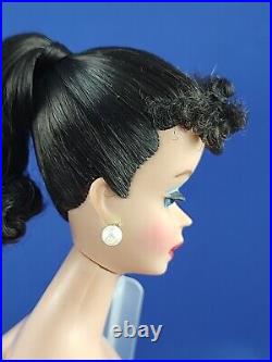 Vintage Ooak #4 Raven Black Haired Ponytail Barbie