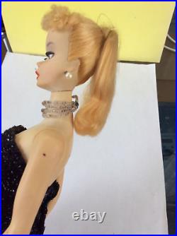 Vintage Original 1960 #3 Barbie T Pats. Pend. ©MCMLVIII by Mattel, Inc