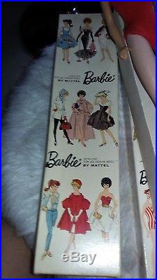 Vintage Original 1962 1960s Barbie Doll Ponytail Bubblecut In Nr Mint Box Japan