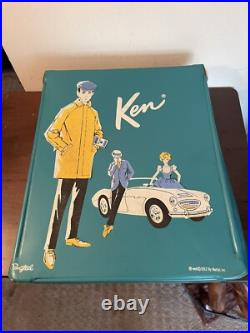 Vintage Original 1962 Ken (Barbie) Doll +Clothes Shoes Case MATTEL Japan