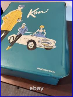 Vintage Original 1962 Ken (Barbie) Doll +Clothes Shoes Case MATTEL Japan