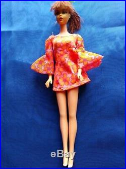 Vintage Original 1966 Barbie Doll Twist n Turn Japan with Eyelashes