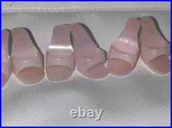 Vintage Original Barbie Doll Pale Pink Open Toe Heel Shoes Plantation Lot 5 Pair
