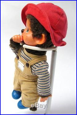 Vintage Original Dressed & Hat Monchhichi Monchichi Japan Sekiguchi Doll Toy