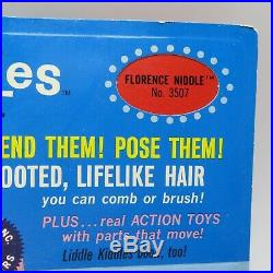 Vintage Original Liddle Kiddles 3 Doll Nurse Florence Niddle 3507 Mattel 1966