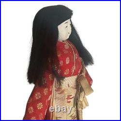Vintage Pair of Ichimatsu Dolls Kimonos 12 On Stand