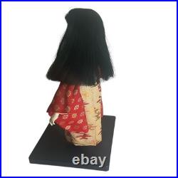 Vintage Pair of Ichimatsu Dolls Kimonos 12 On Stand