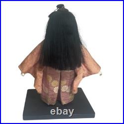 Vintage Pair of Ichimatsu Dolls Kimonos 12 On Stand