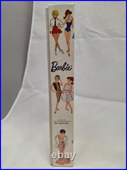 Vintage Platinum Barbie Doll #6 Bubblecut in Box withStand Mattel Japan 1962