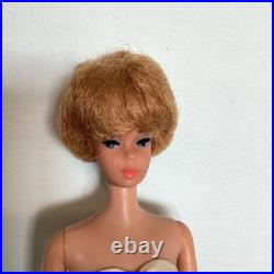 Vintage Platinum Blonde Bubble Cut Barbie. Very Clean. Japan. 30 Pieces Clothing Vintage Platinum Blonde Bubble Cut Barbie. Very Clean. Japan. 30 Pieces Clothing