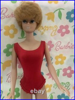 Vintage Platinum Bubblecut Barbie In Box With Original Accessories