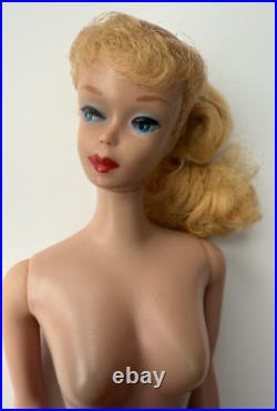 Vintage Ponytail #5 Barbie Doll Blonde, Greasy Oily Face, Barbie Body, PRETTY