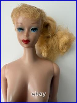 Vintage Ponytail #5 Barbie Doll Blonde, Greasy Oily Face, Barbie Body, PRETTY