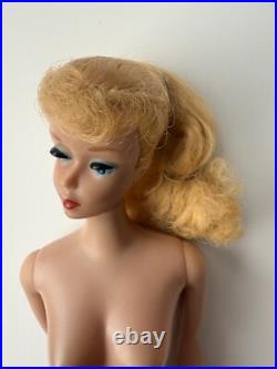 Vintage Ponytail #5 Barbie Doll Blonde, Greasy Oily Face, Barbie Body, PRETTY