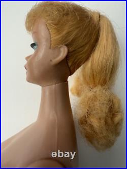 Vintage Ponytail #5 Barbie Doll Blonde, Greasy Oily Face, Barbie Body, PRETTY