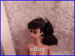 Vintage Ponytail Barbie 1960's Long Brunette Pony Tail Japan Mattel Barb Body #2